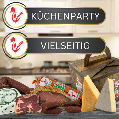 Geschenkbox mit 8 verschiedenen Produkten - Tiroler Bauernstandl