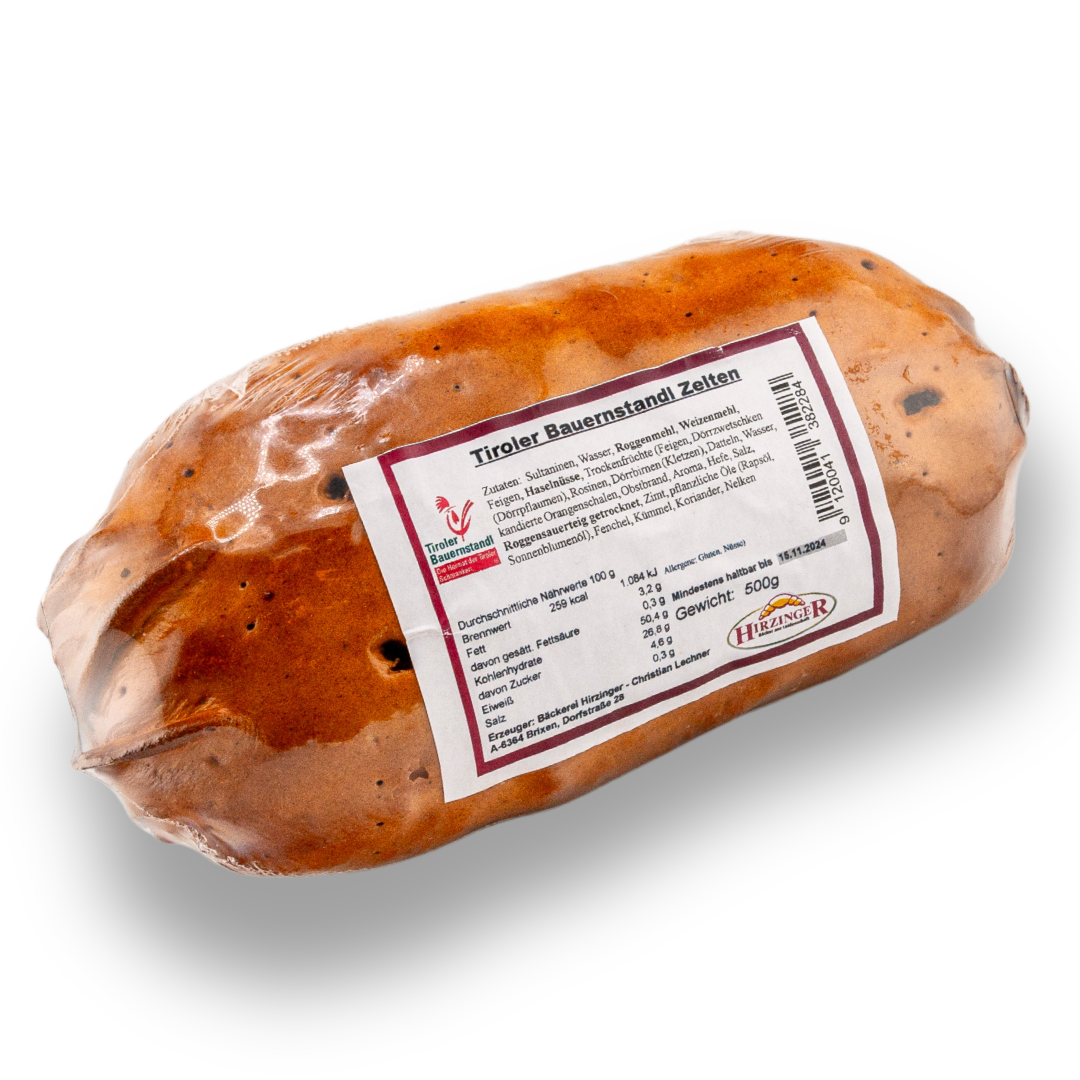 Hirzinger´s Original Früchtebrot - Tiroler Bauernstandl