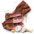 Knoblauchspeck mit Schwarte | ca. 450g - Tiroler Bauernstandl