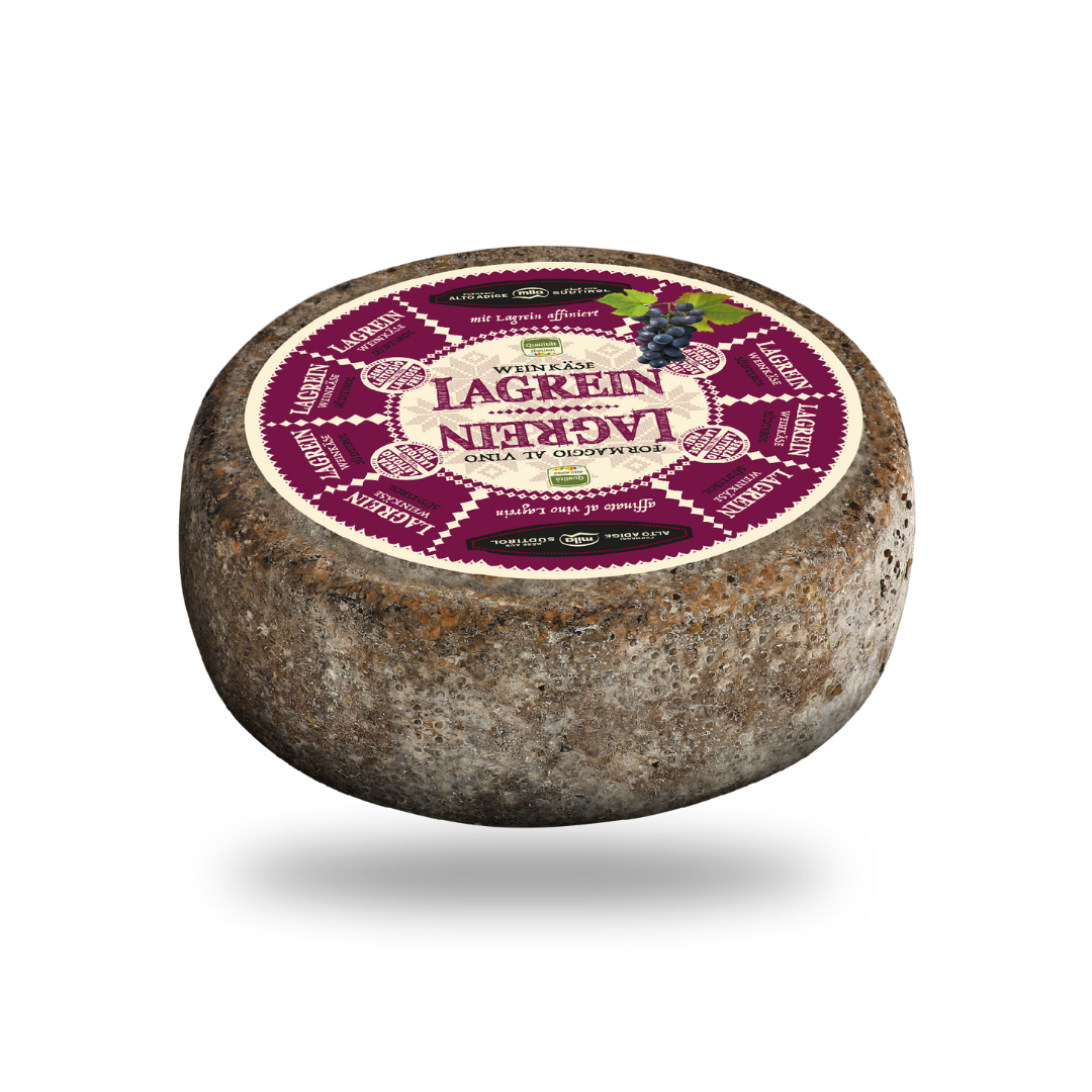 "Lagrein Weinkäse" Spezialitätenkäse aus Meran | 50 % F. i. T. - Tiroler Bauernstandl