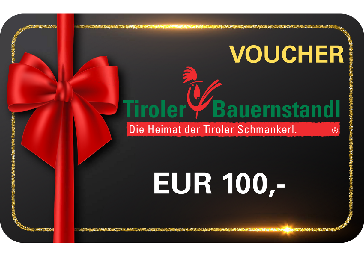 Tiroler Geschenkgutscheine - Tiroler Bauernstandl