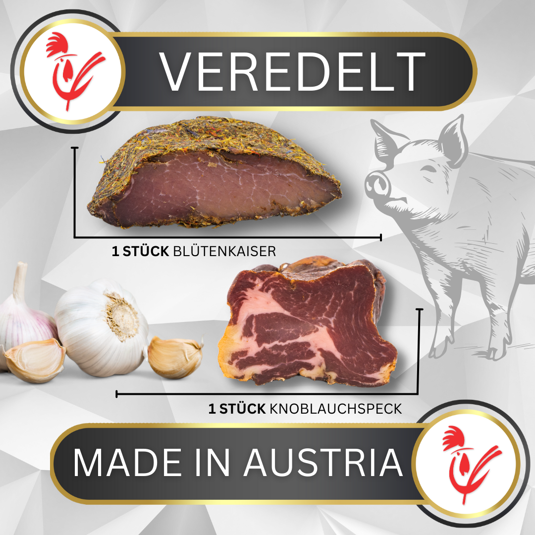 Geschenkbox mit 8 verschiedenen Produkten - Tiroler Bauernstandl