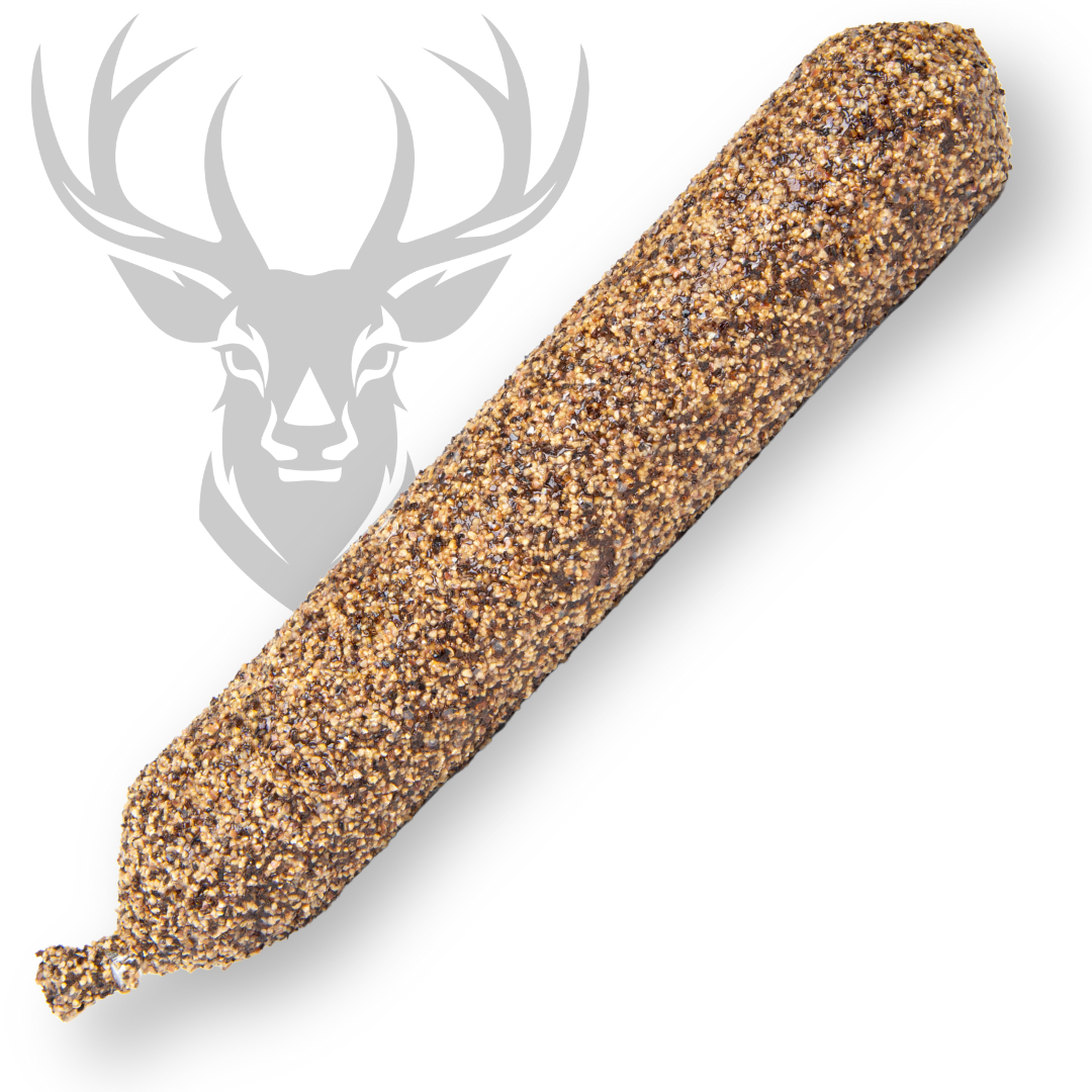 Tiroler Hirschsalami mit Pfeffermantel | ca. 500g - Tiroler Bauernstandl