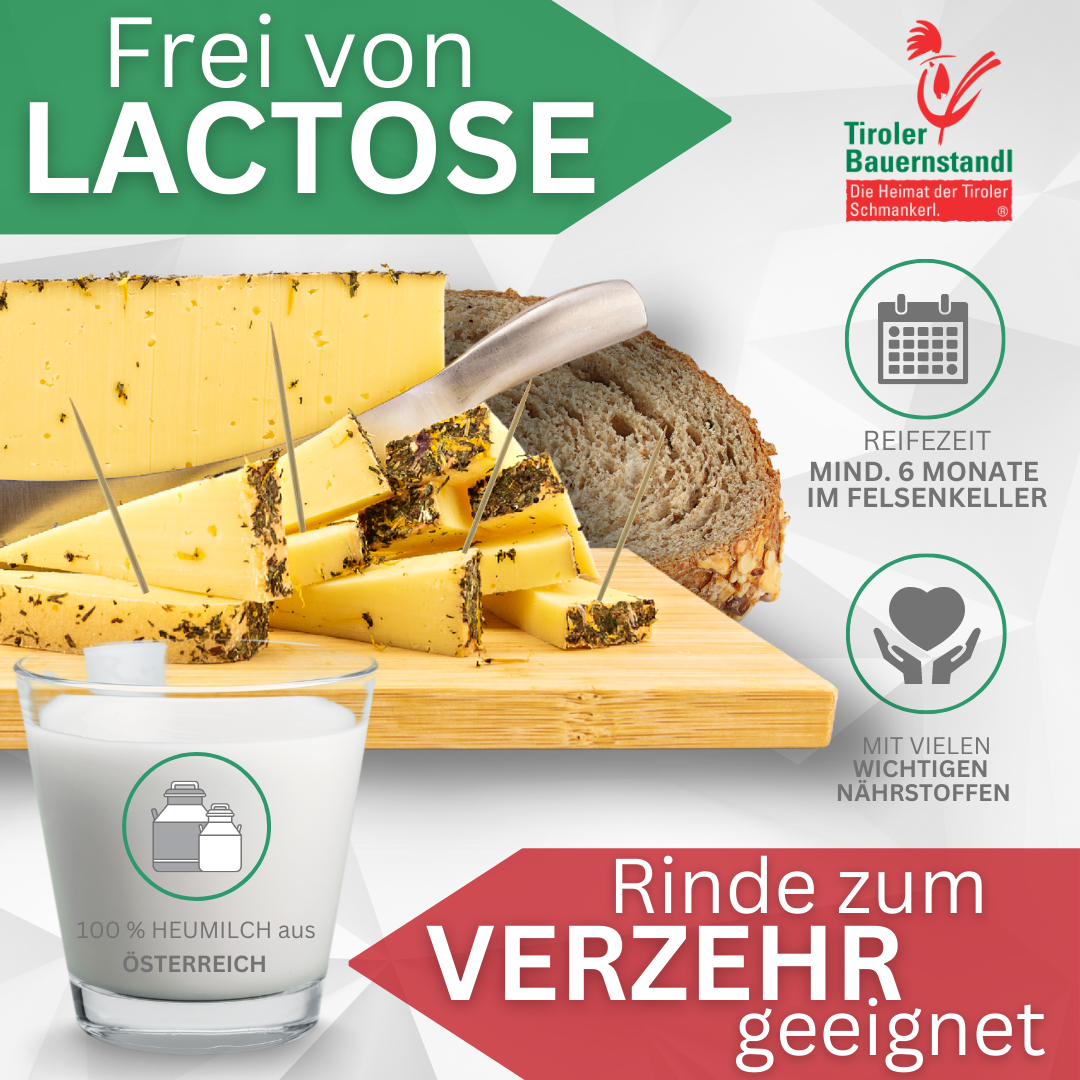 Tiroler Heublumenkäse | 50 % Fett i.Tr. - Tiroler Bauernstandl