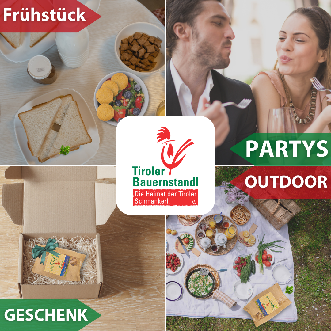 Tiroler BIO Mini Schüttelbrot - Tiroler Bauernstandl