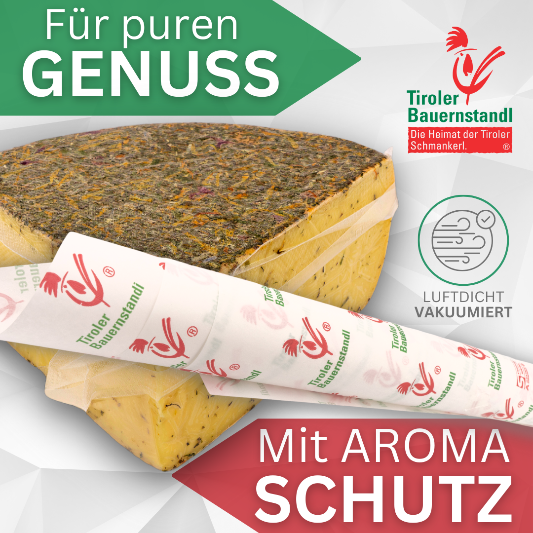 Tiroler Heublumenkäse | 50 % Fett i.Tr. - Tiroler Bauernstandl