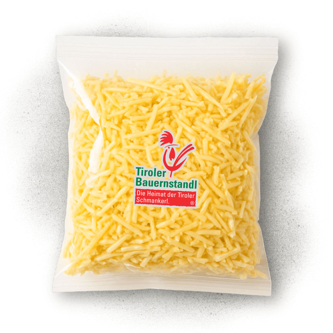 Käsespätzle_Käse gerieben_glutenfreie Spätzle_Käse für Käsespätzle_1Kg_2