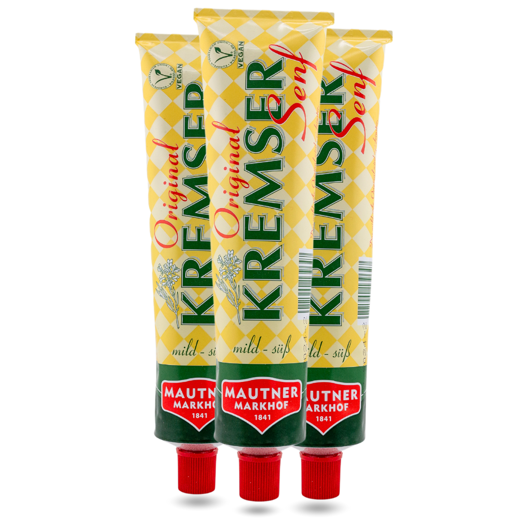 Mautner Kremser Senf mild & süß | Tube 200g - Tiroler Bauernstandl