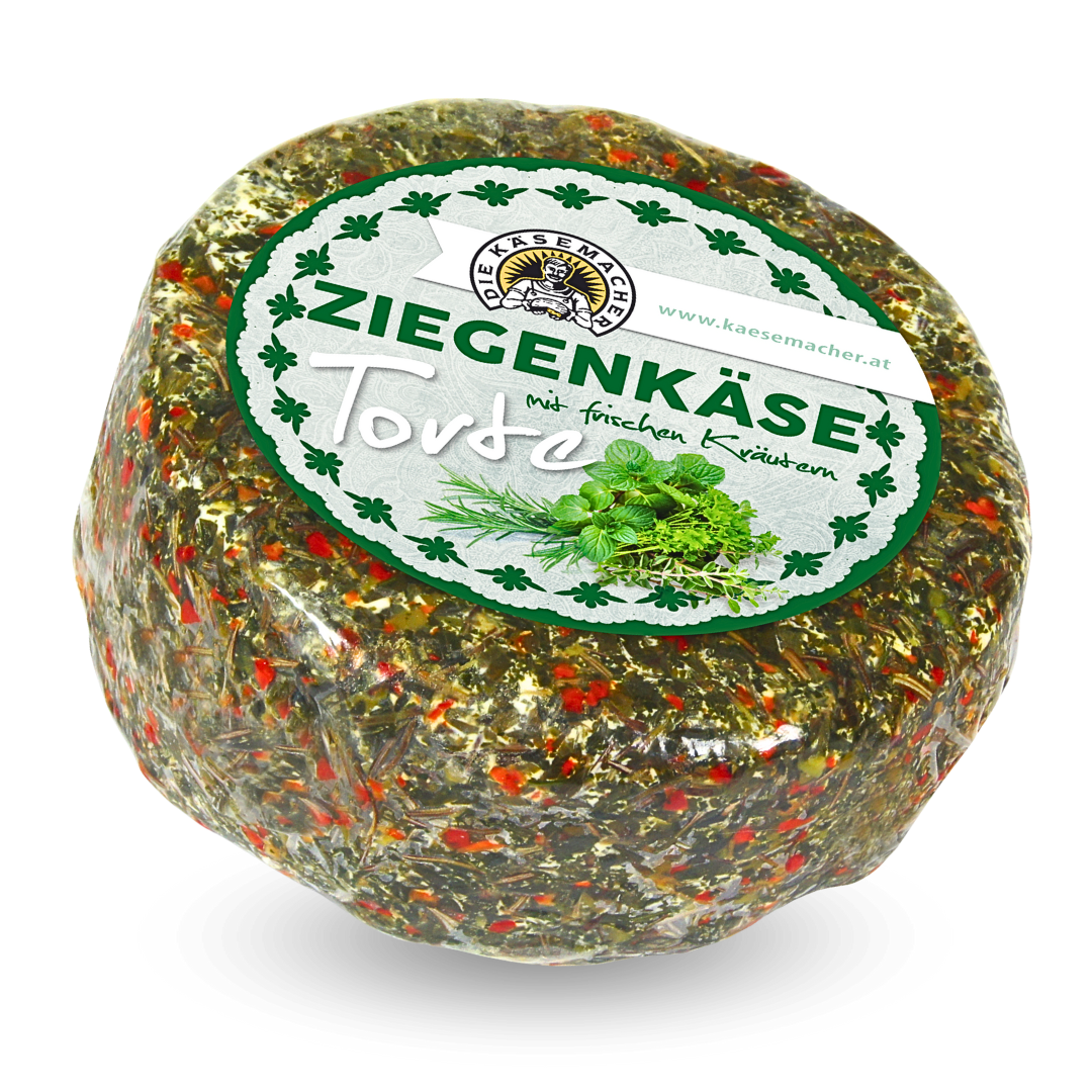 Ziegenkäsetorte mit frischen Kräutern | 1 Kg - Tiroler Bauernstandl