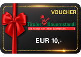 Tyrolean gift vouchers