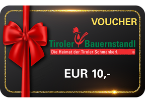 Tiroler Geschenkgutscheine - Tiroler Bauernstandl