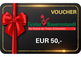 Tyrolean gift vouchers